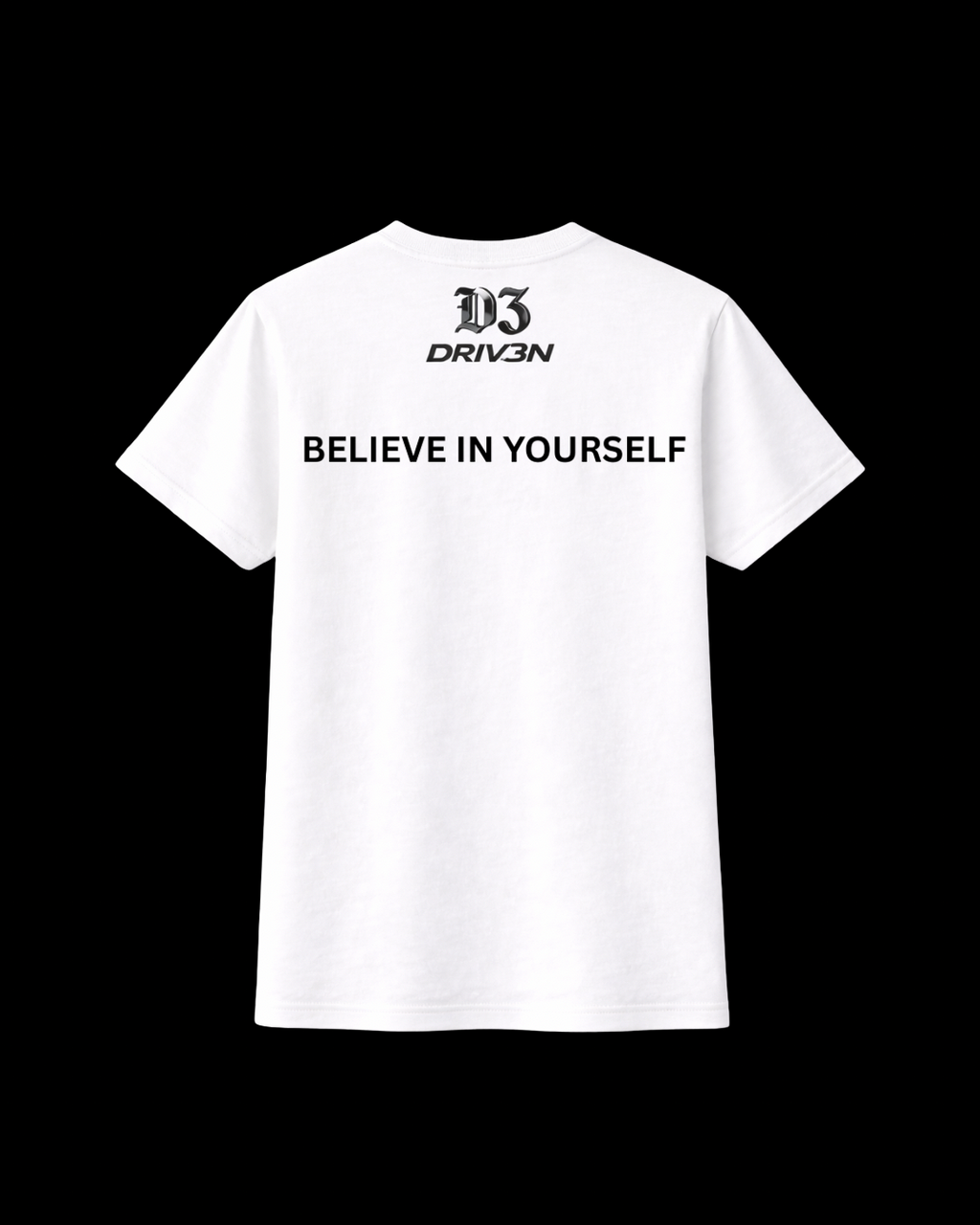 Bordered DRIV3N T-Shirt - White
