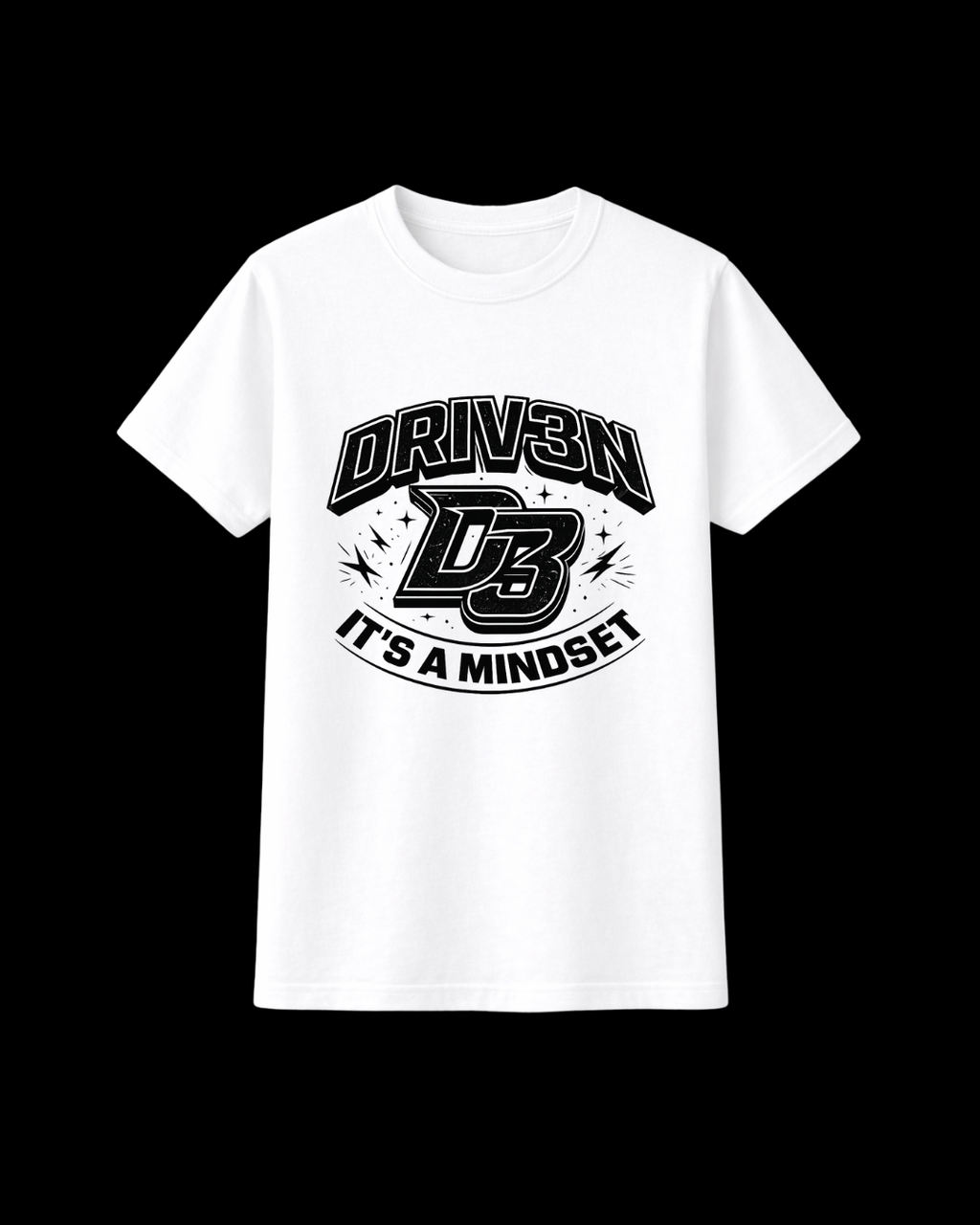 DRIV3N Bold D3 T-Shirt - White