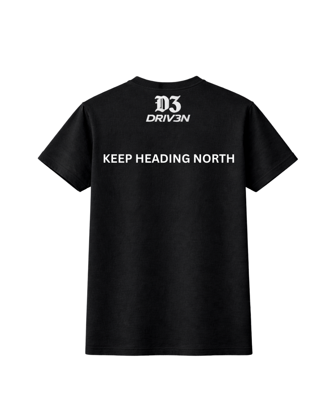 Bordered DRIV3N T-Shirt - Black