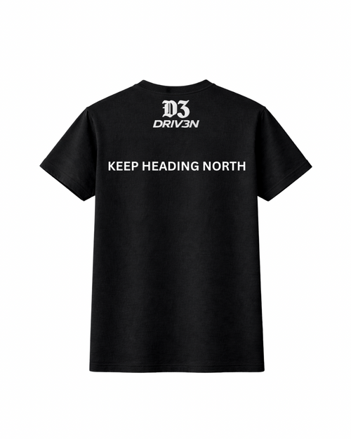 Bordered DRIV3N T-Shirt - Black