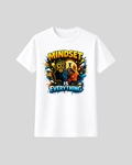 DRIV3N MINDSET IS EVERYTHING Graphic Tee - White
