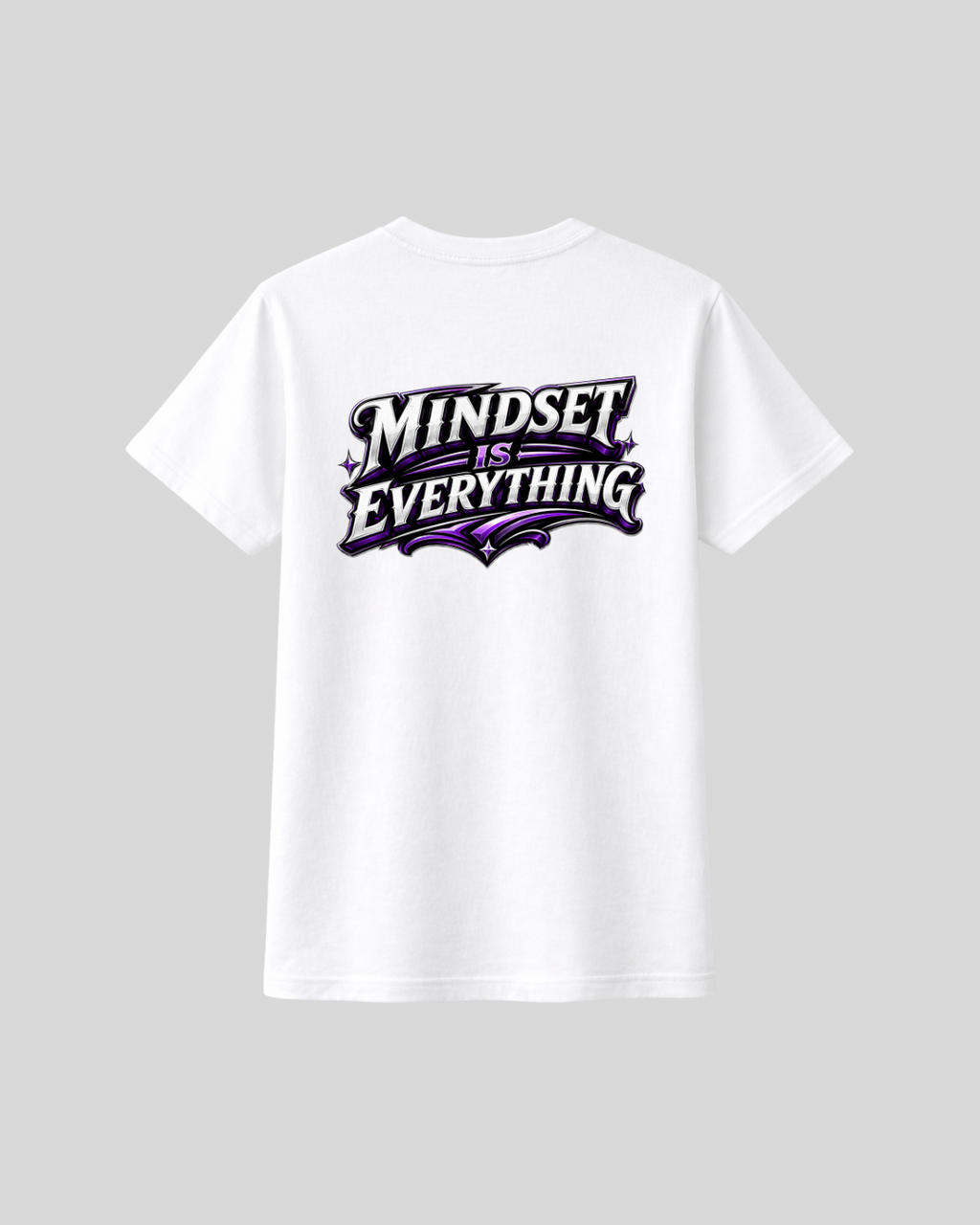 DRIV3N MINDSET IS EVERYTHING T-Shirt - White
