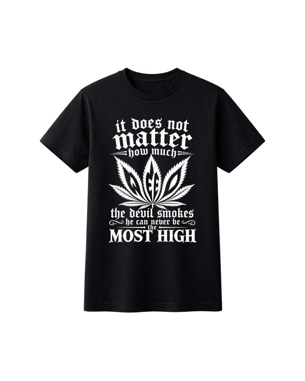 THE MOST HIGH D3 Graphic Tee - Black