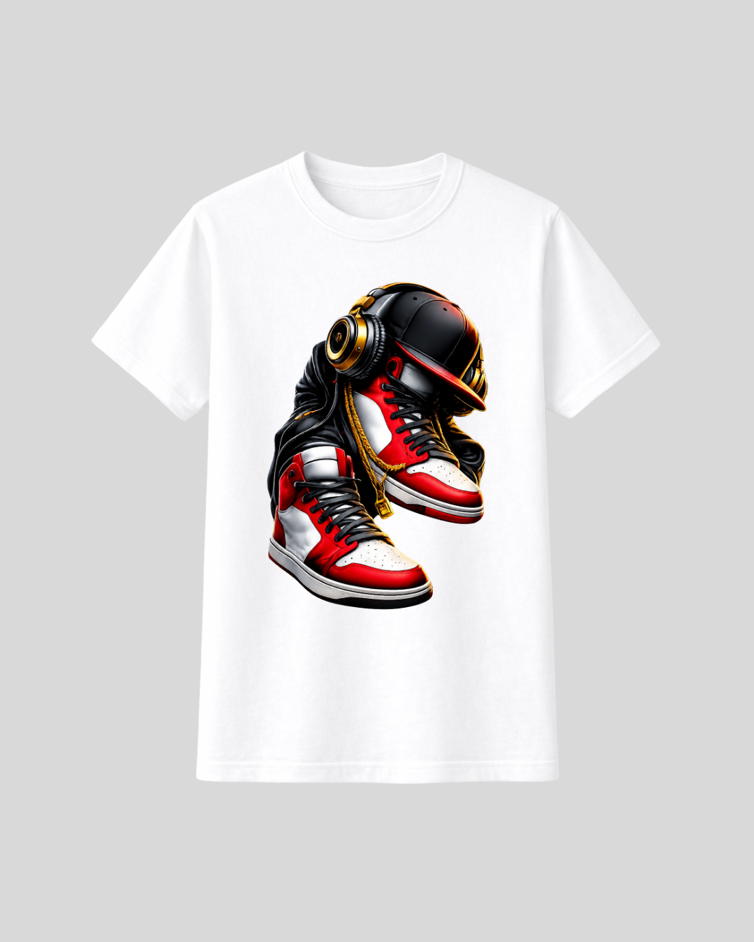 DRIV3N KICKS Graphic Tee - White
