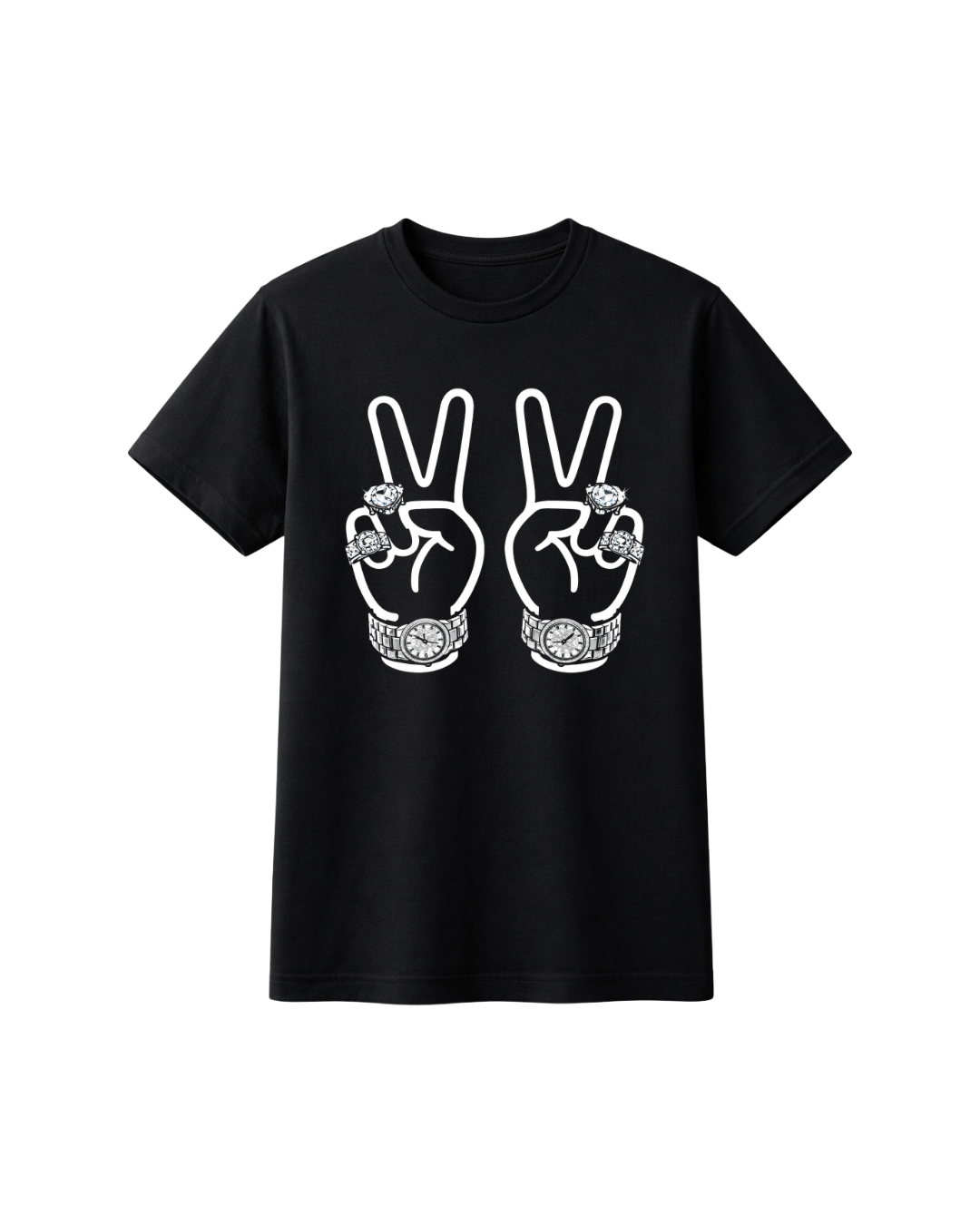 PEACE UP D3 Graphic Tee